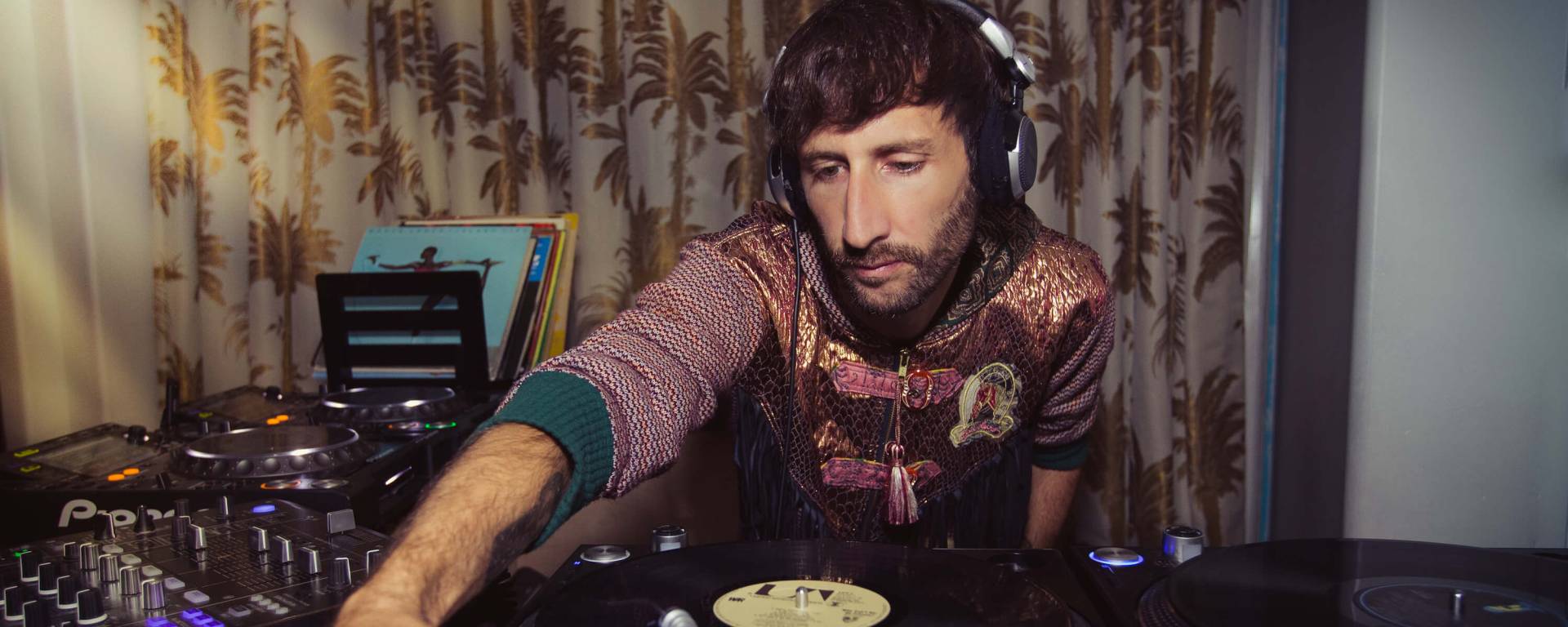 dj and a turn table
