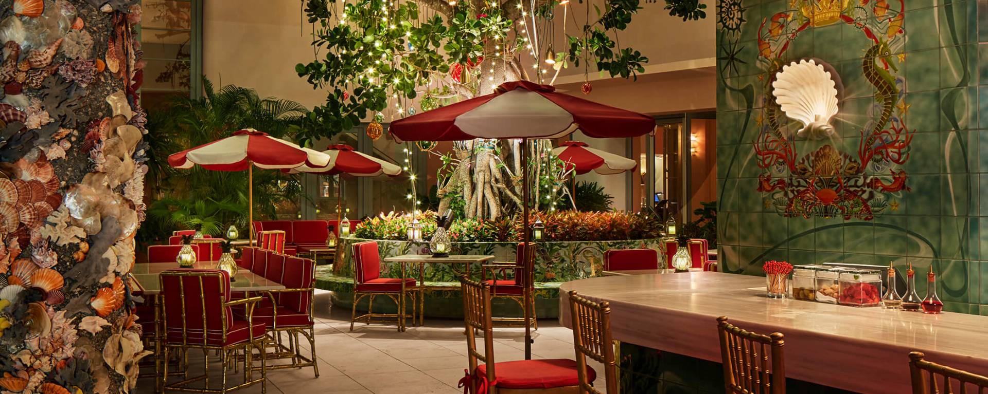 tree of life restaurant interior