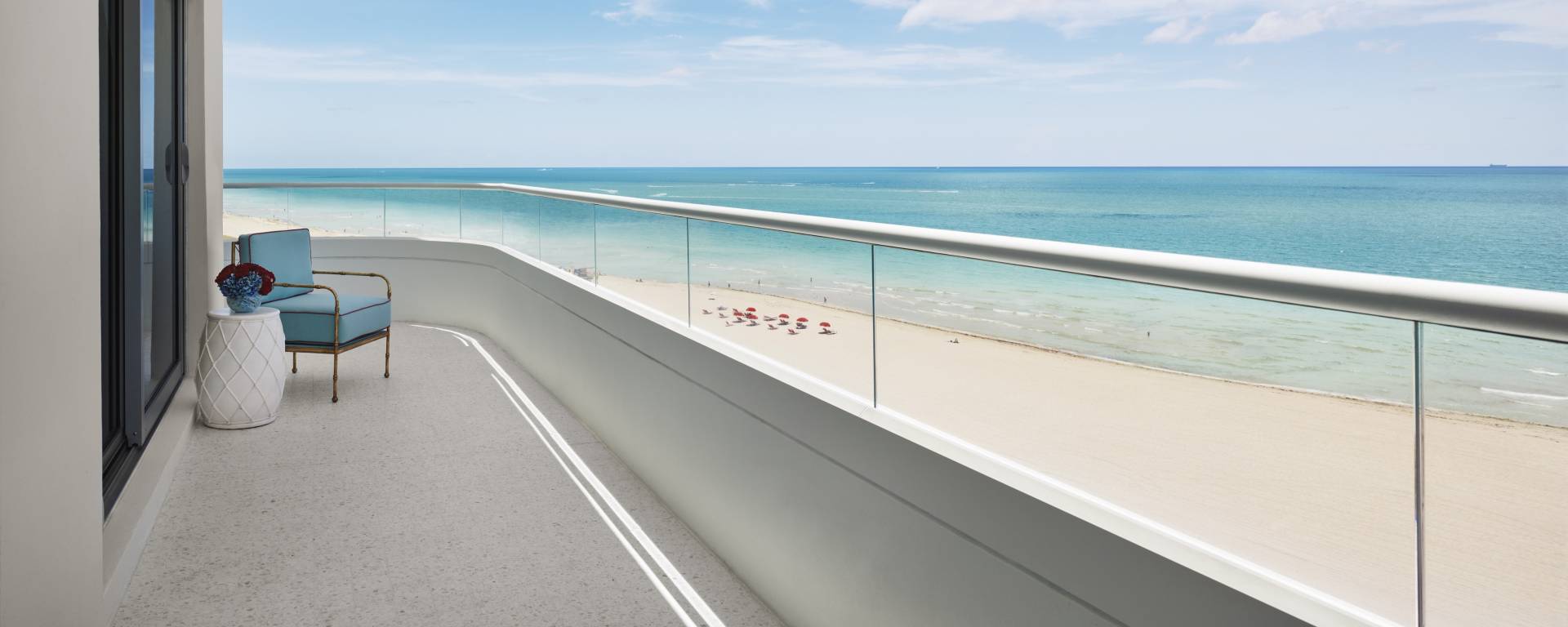 Ocean Balcony View