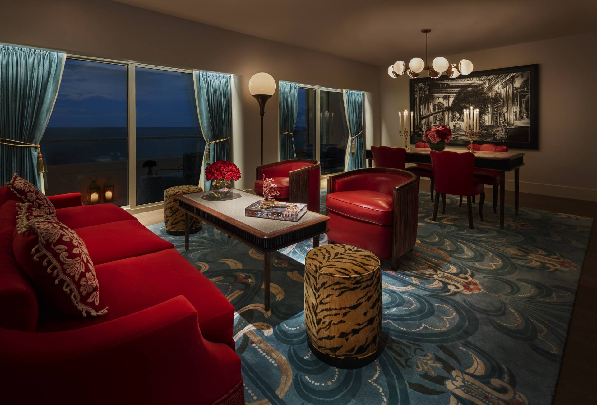 Seating Area in Suite