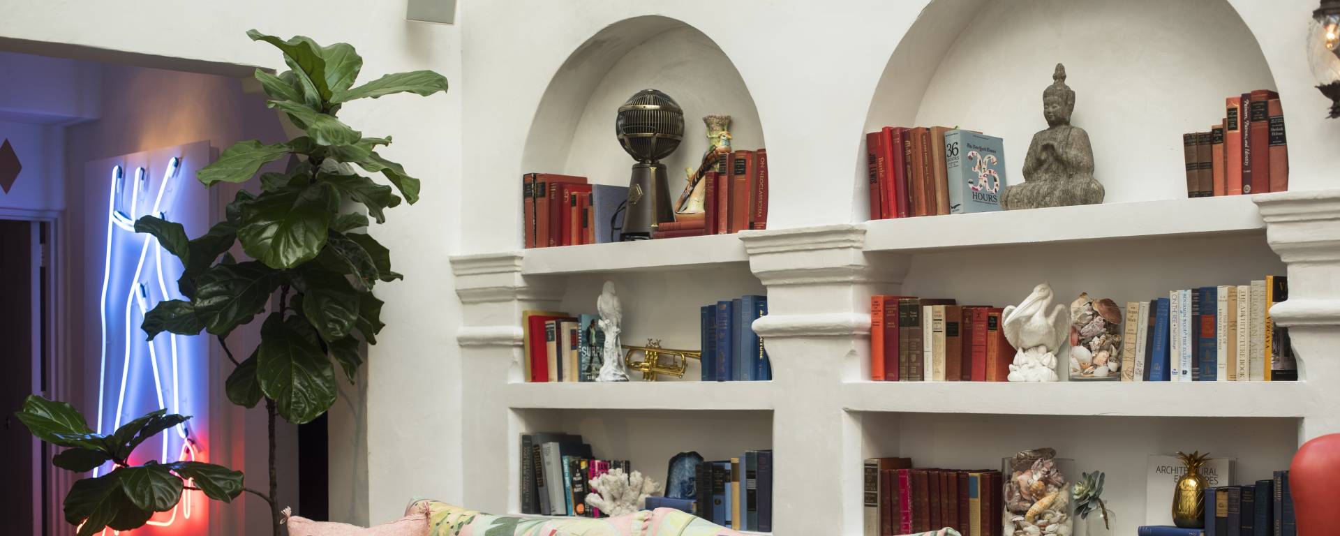 Casa Faena atrium with eon