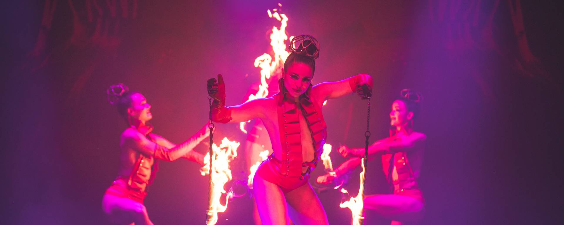 Tryst Cabaret Fire Dancers