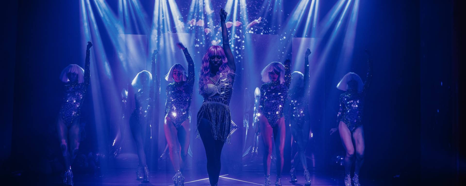 Rocky Lanes and Allura Dancers