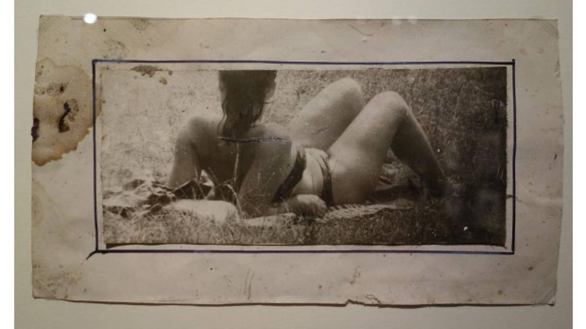 Woman in bikini photograph by Miroslav Tichy