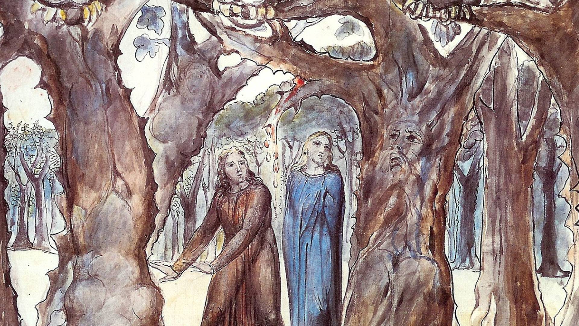Illustration of Dante's Divine Comedy