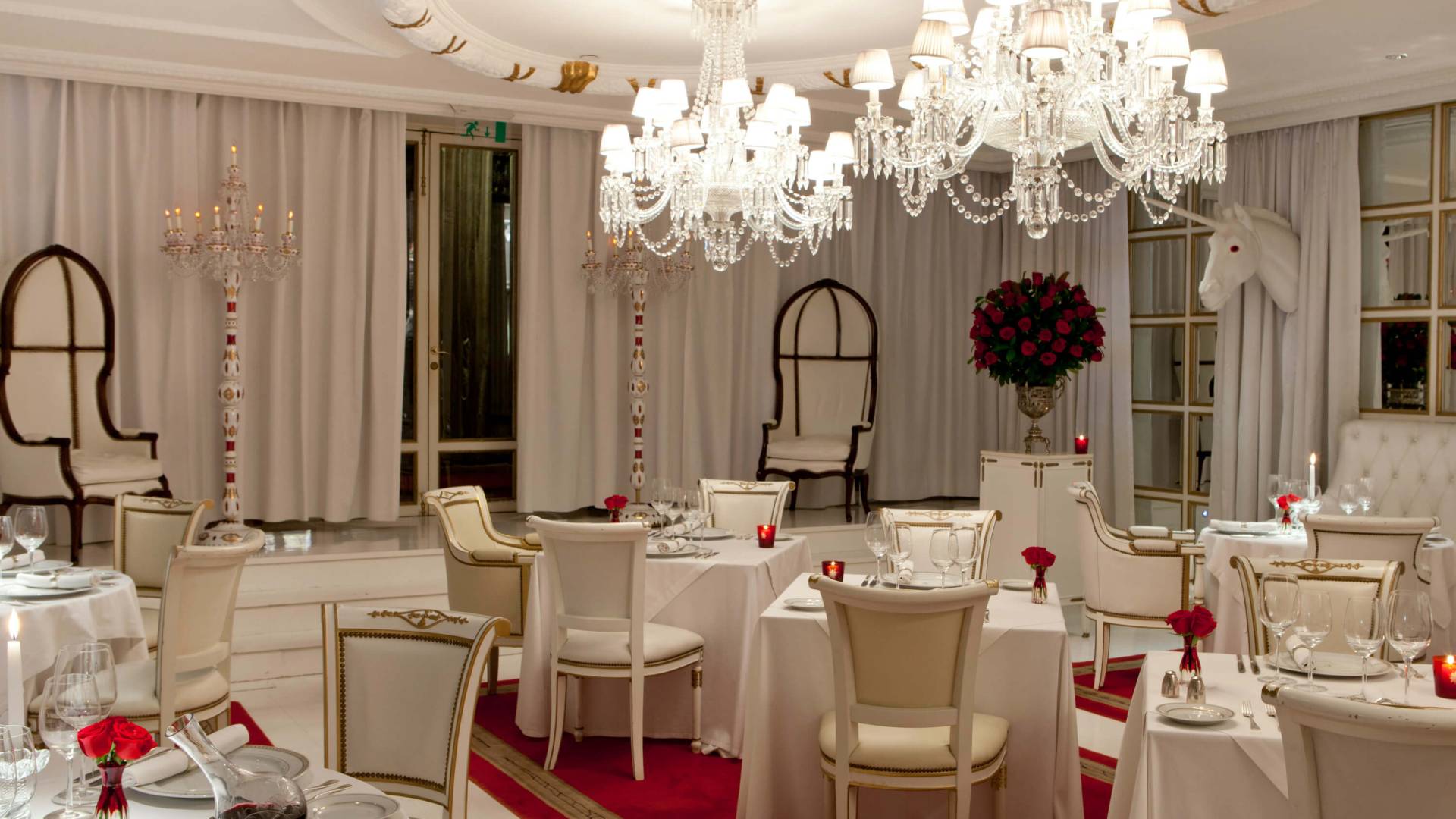 bistro dining area