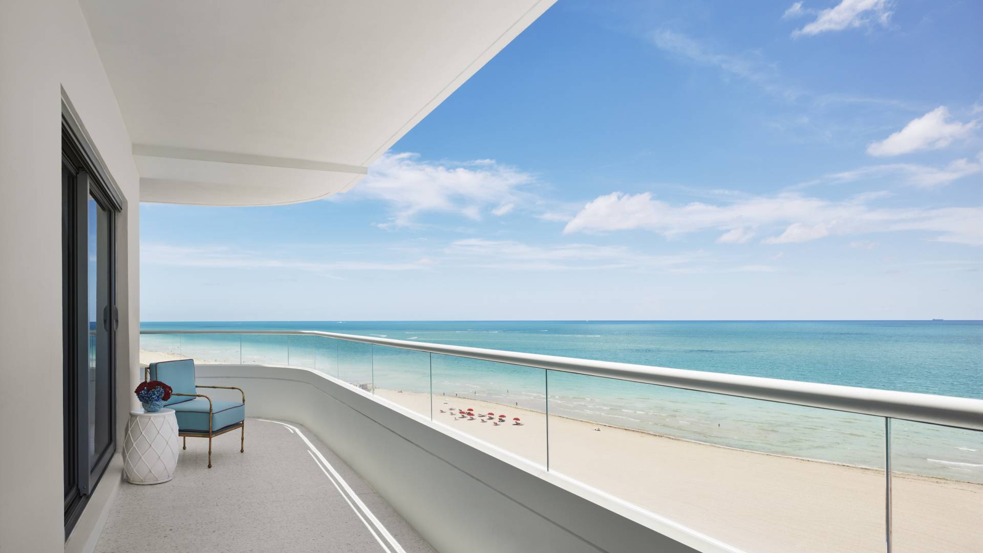 Ocean Balcony View