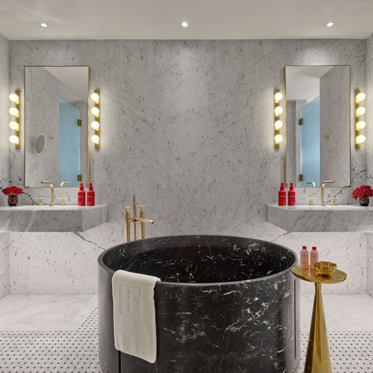 Faena Suite Master Bathroom