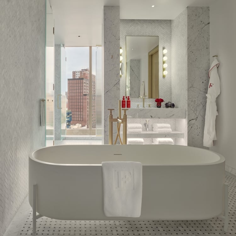 Chelsea One Bedroom Suite Bathroom by Nikolas Koenig