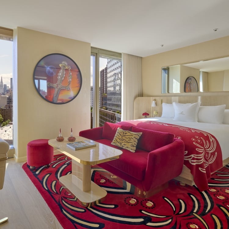 Deluxe King Room View by NK  