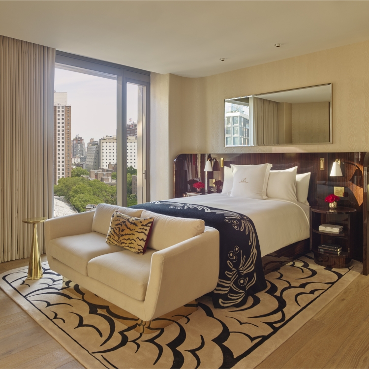 High Line Queen One-Bedroom Suit Bedroom