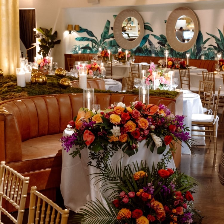Pao dinner reception set up