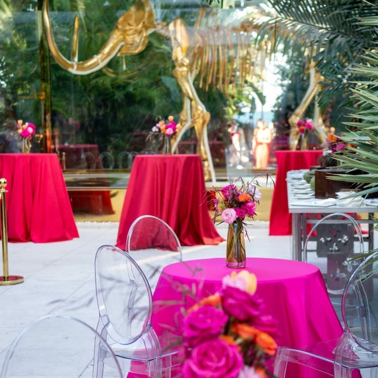 Cocktail Reception at the Mammoth Garden