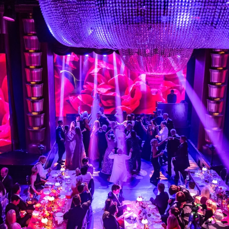 Wedding Reception at Faena Theater