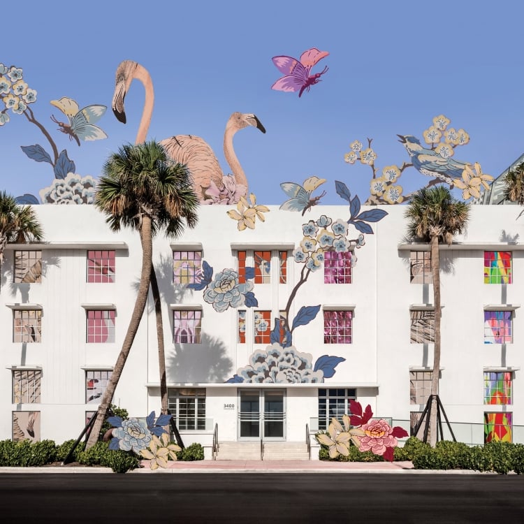 Faena Bazaar Building Exterior Animation 