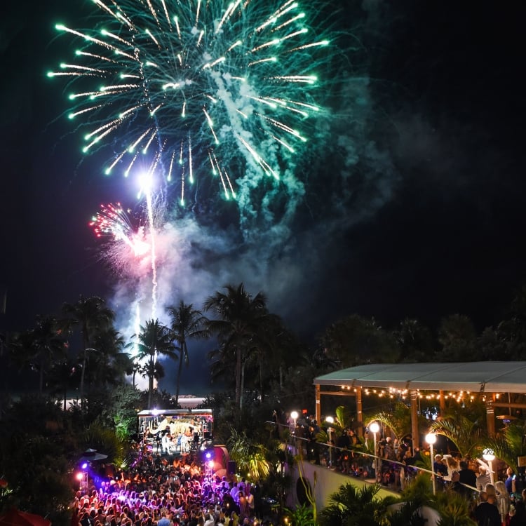 New Year's Eve Fireworks at Faena Hotel Miami Beach
