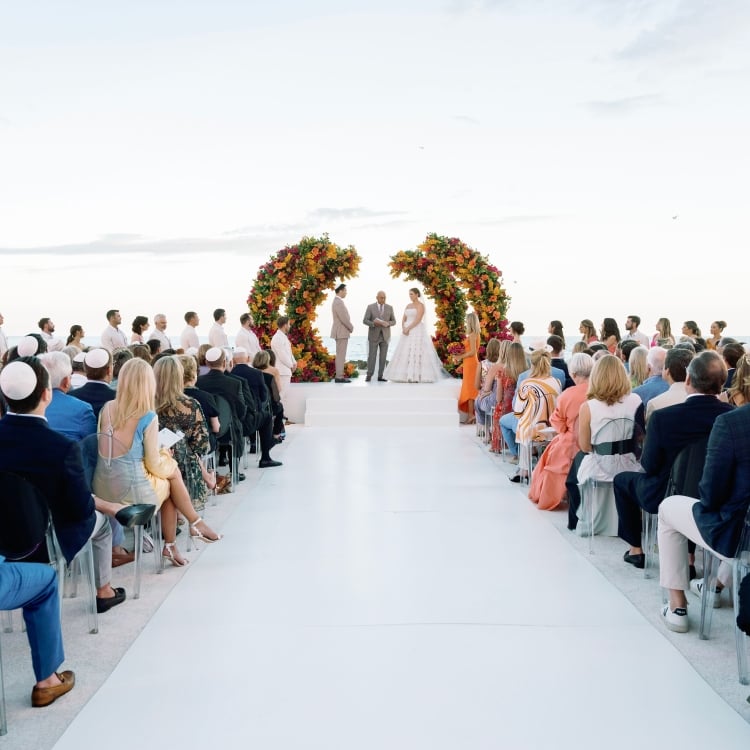 Faena Beach Wedding Ceremony