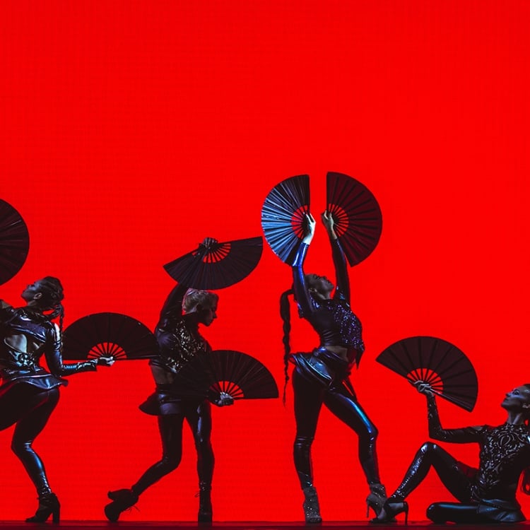 faena theater performers on stage