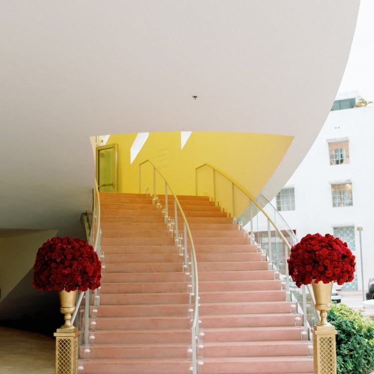Le Vine Poor Wedding Forum Staircase