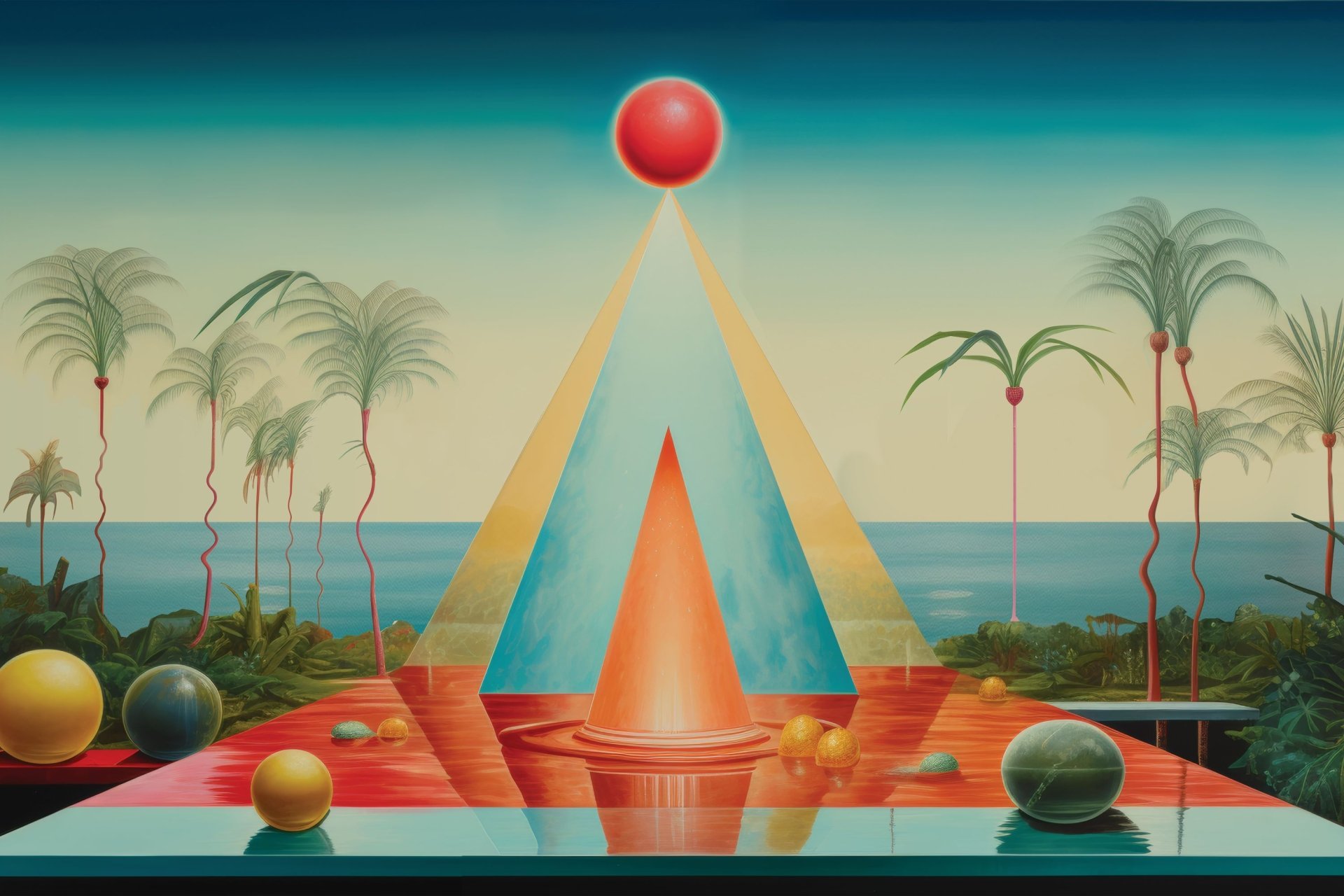Mural at Faena Tulum