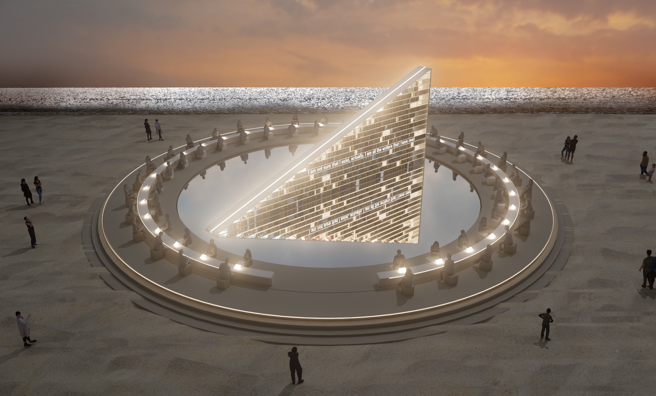 Es Devlin Library of Us - Miami Art Week 2025