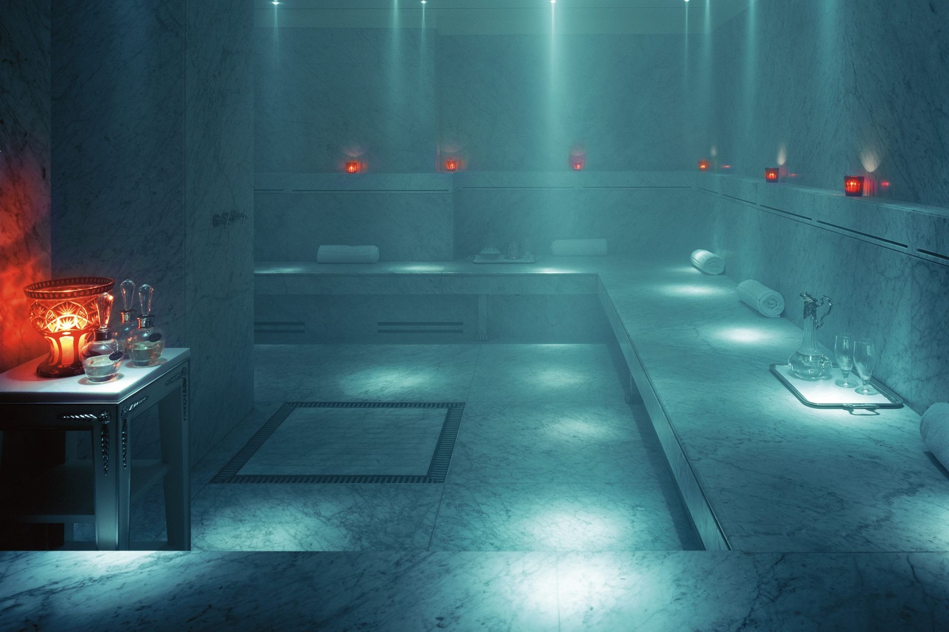 Private Baths at the Spa