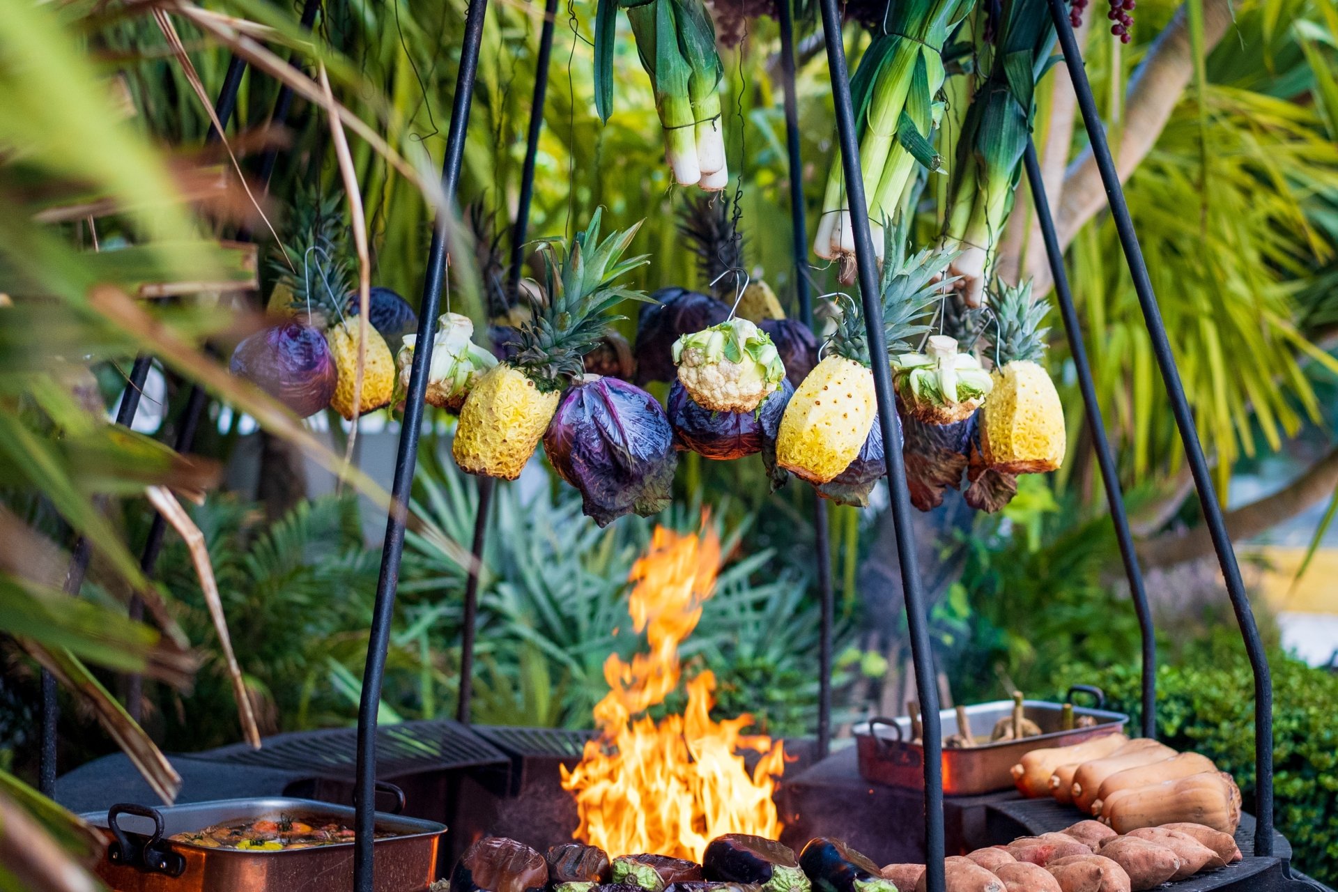 Los Fuegos Green Fire Asado