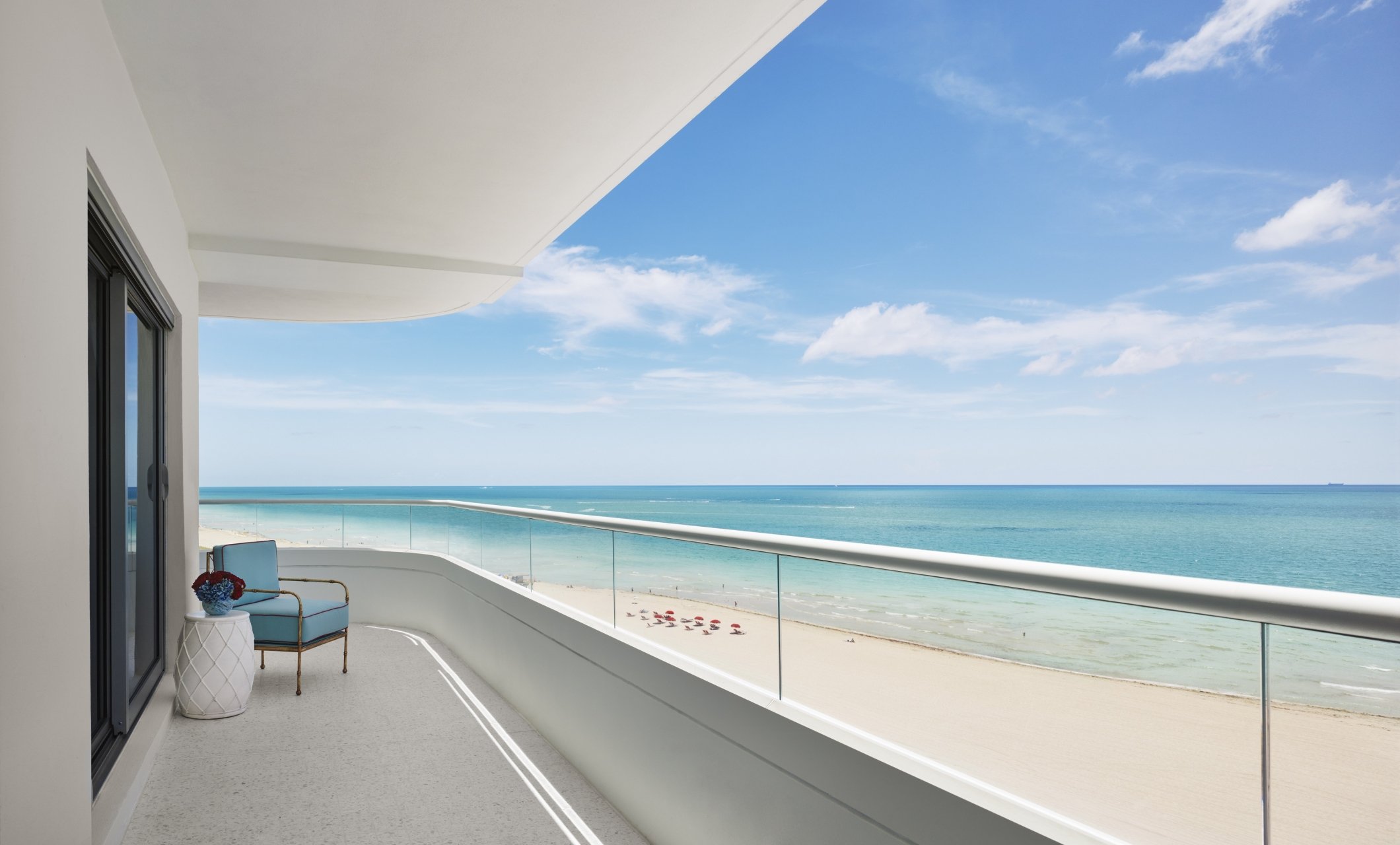 Ocean Balcony View