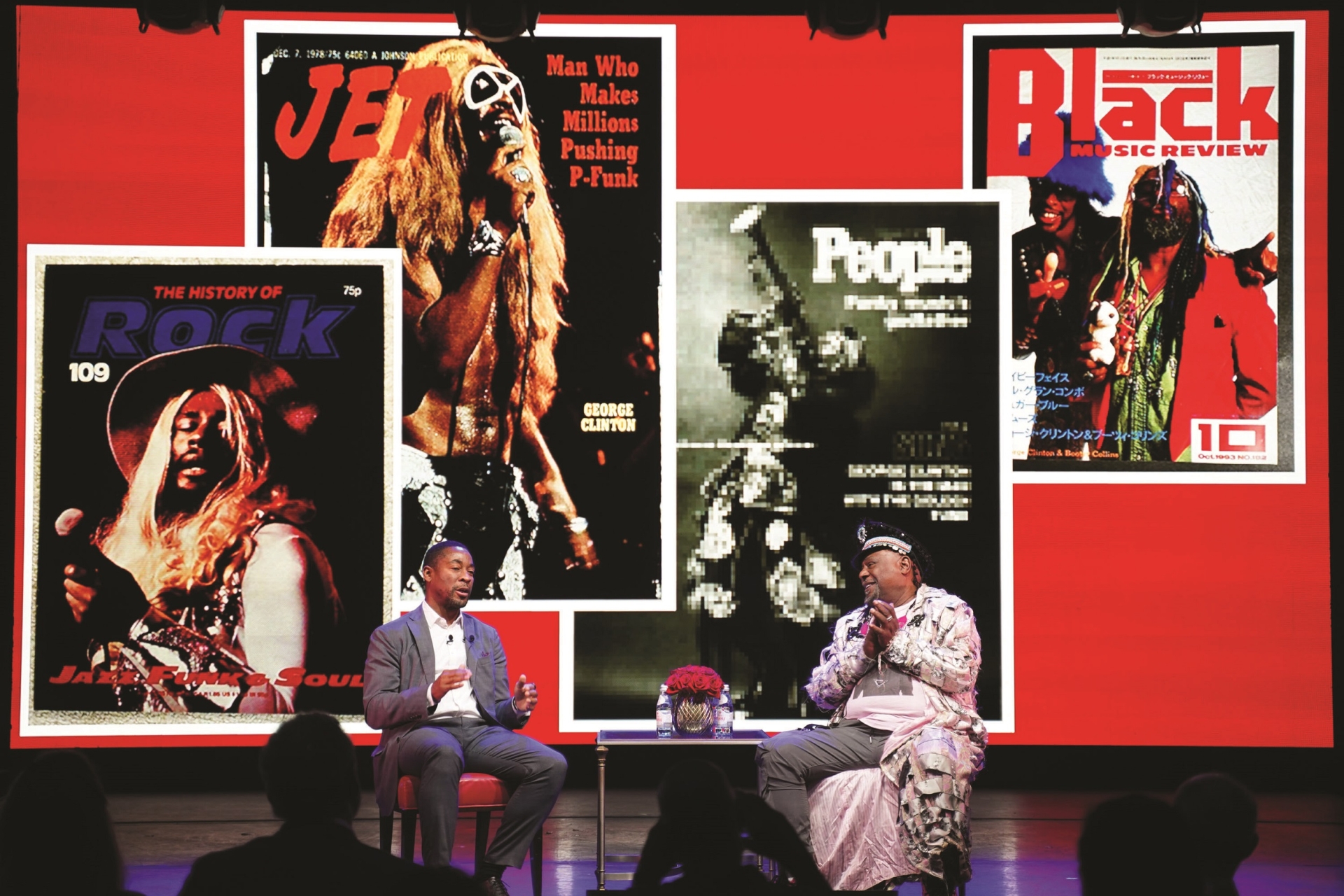 Franklin Sirmans & George Clinton