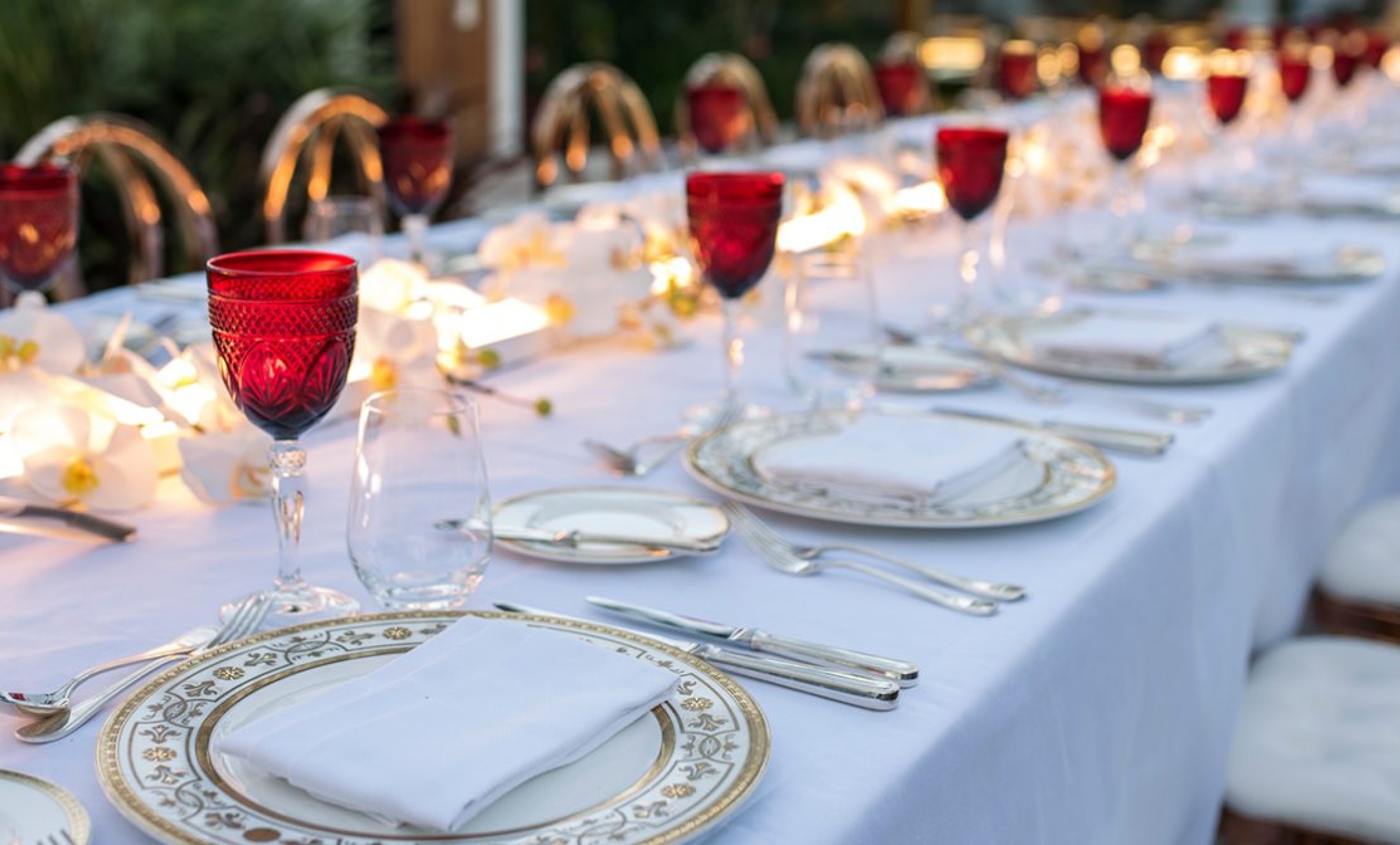 Wedding tablescape