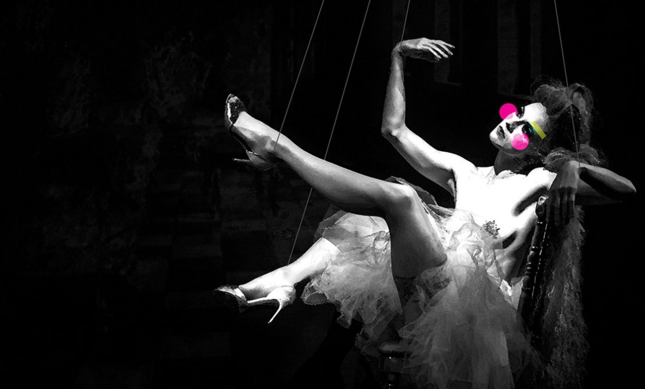Woman performing 