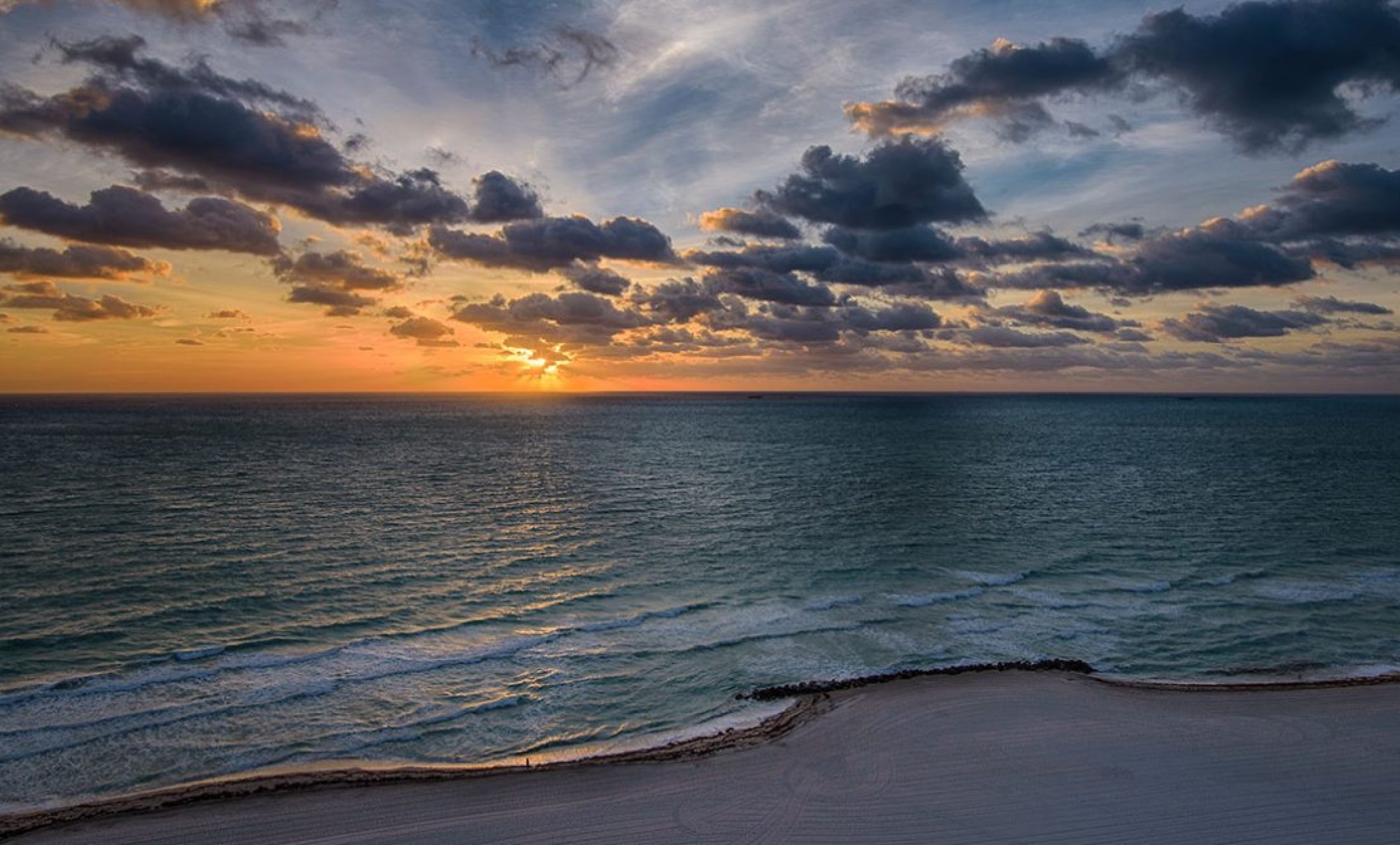 Beach sunset
