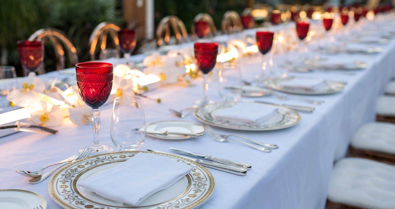 Wedding tablescape