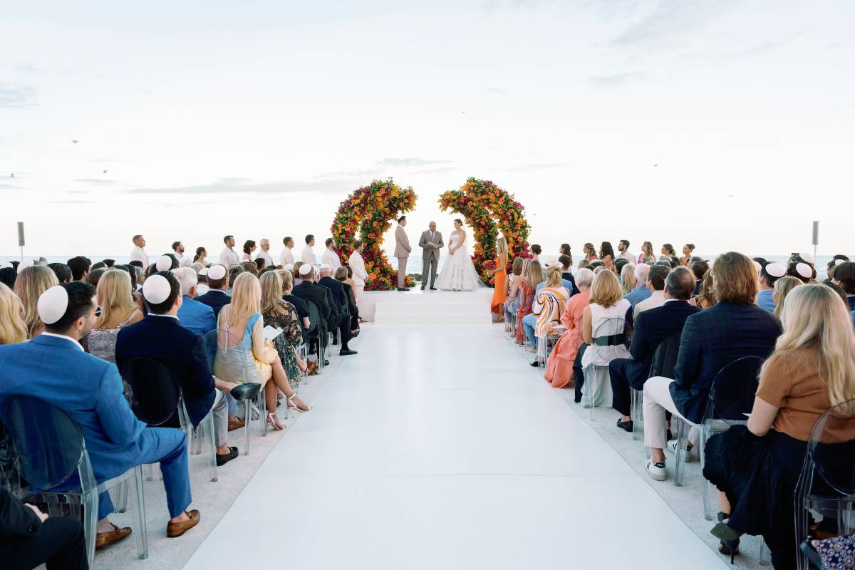 Faena Beach Wedding Ceremony