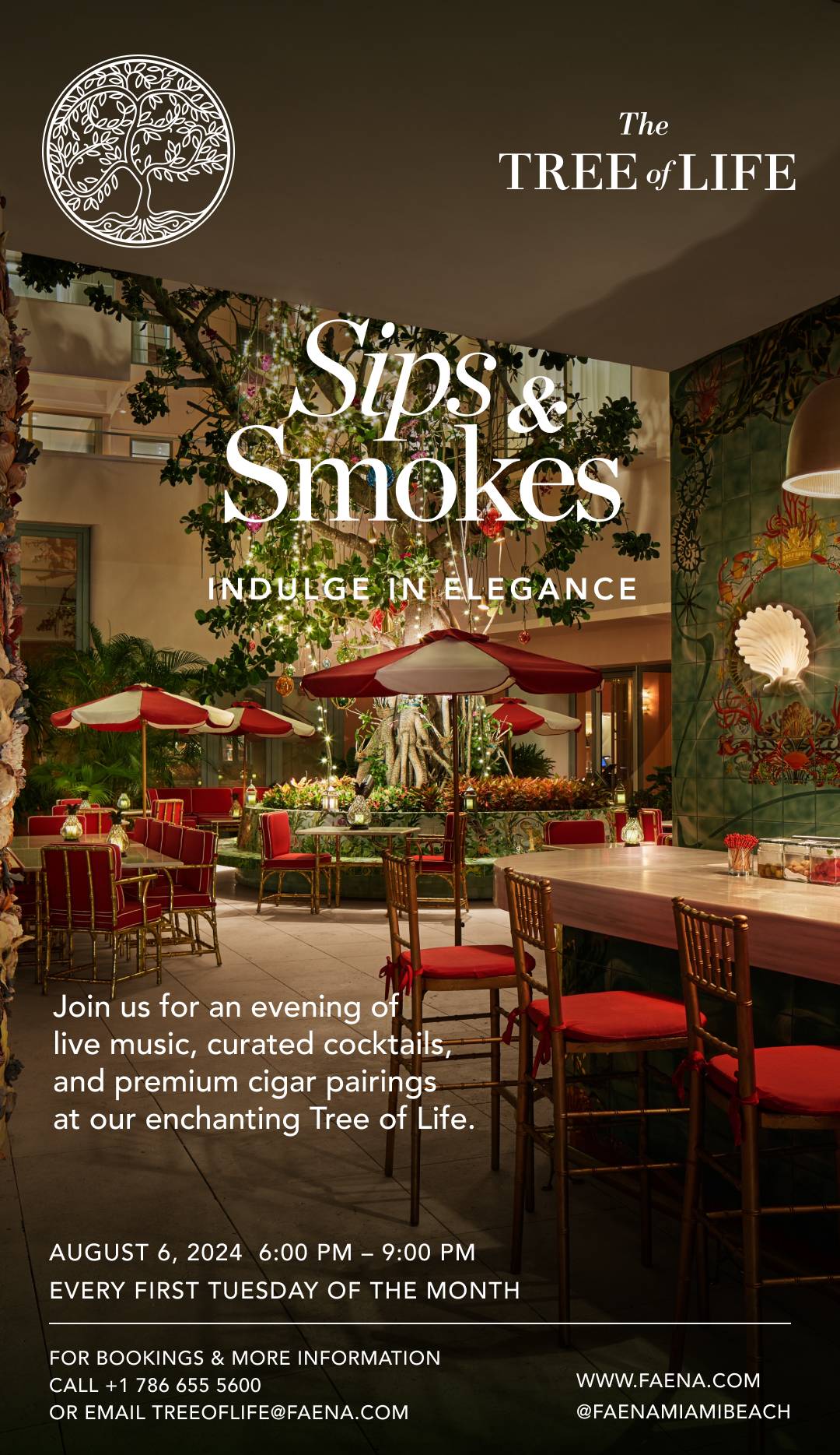 sips & smokes invite