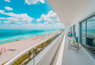 Ocean View from Balcony 