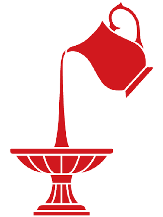 icon of a jug pouring water into a fountain