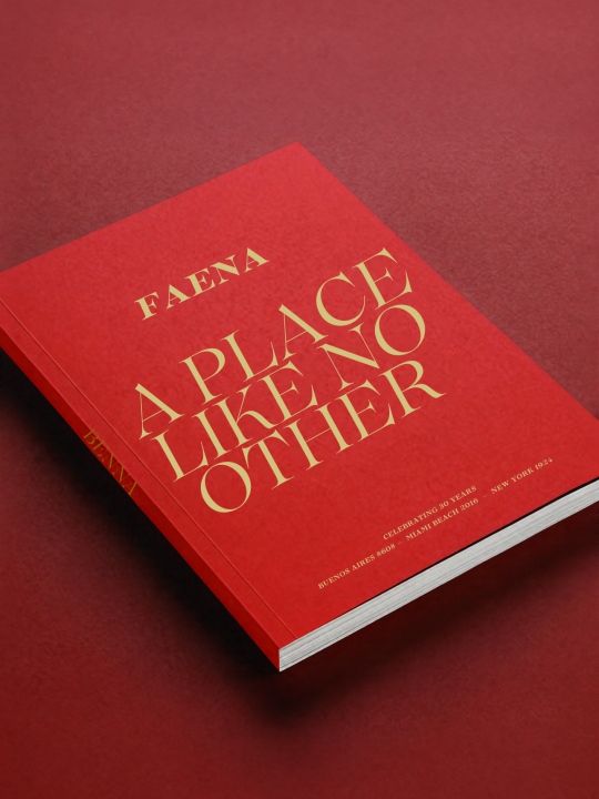 Faena Journal Anniversary