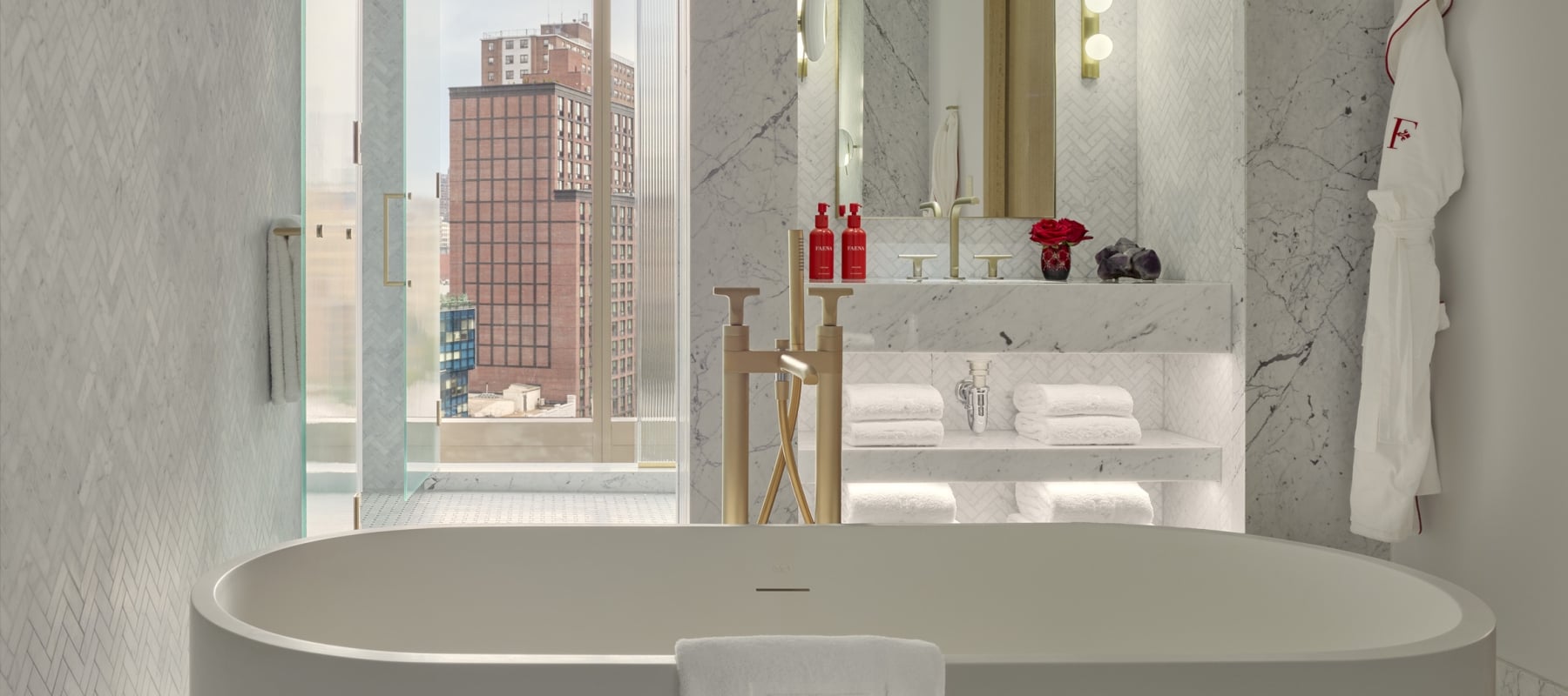 Chelsea One Bedroom Suite Bathroom by Nikolas Koenig