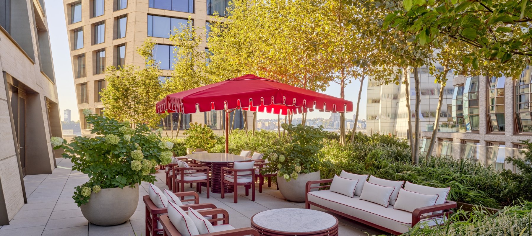 Faena 3 Bed Suite Terrace Seating by NK