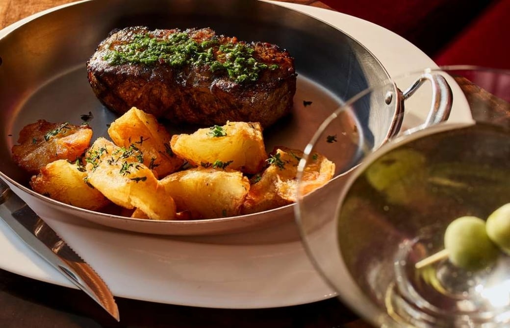 Steak and Eggs Chimichurri