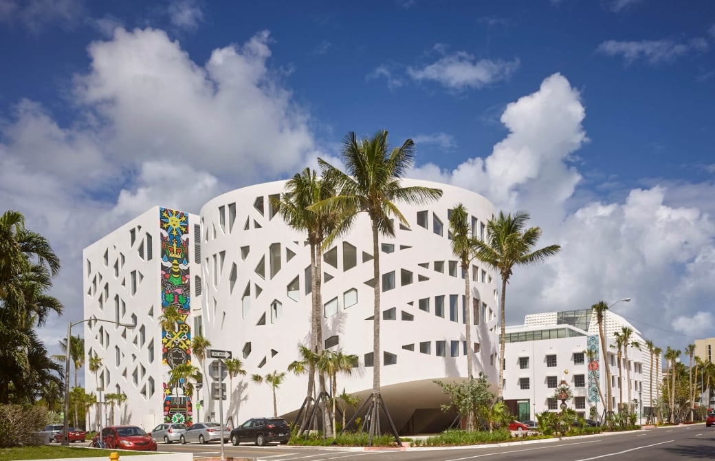 faena forum building exterior