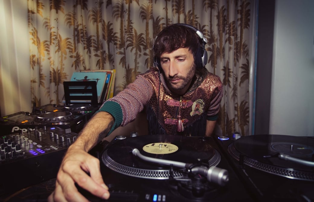 dj and a turn table