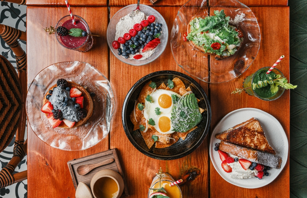 Campo breakfast and brunch dishes