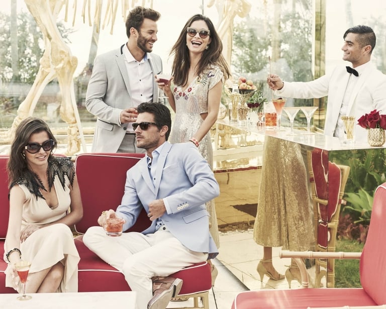 High fashion Group of People
