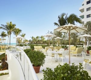 Umbrellas on Ocean Terrace 
