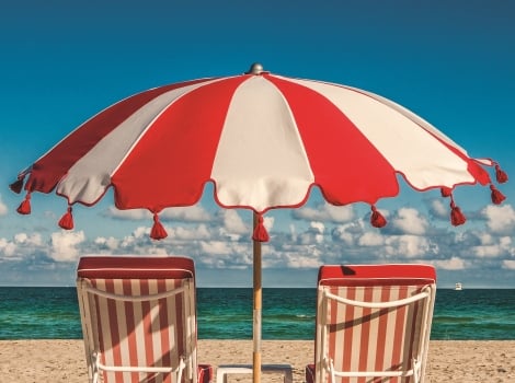 Faena Beach Umbrellas