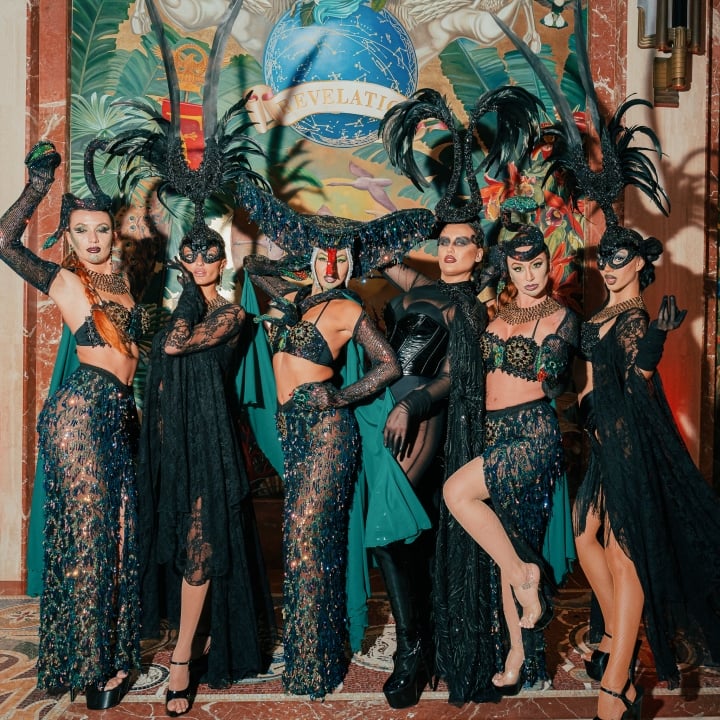 Halloween Miami Mural Faena Cathedral