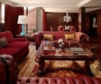 living room of hotel presidential suite