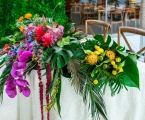 Colour flower arrangement